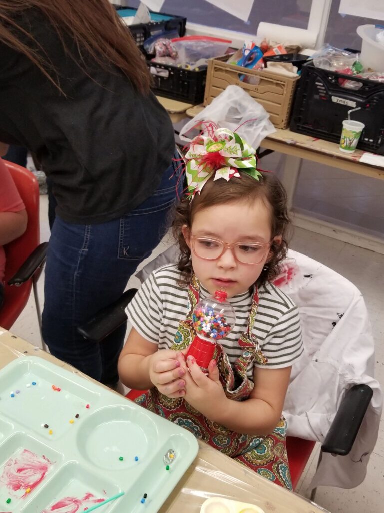 Artwork and artists from the Dec 2019 — Jeweled Christmas Trees session at Creating With Blind Abandon.