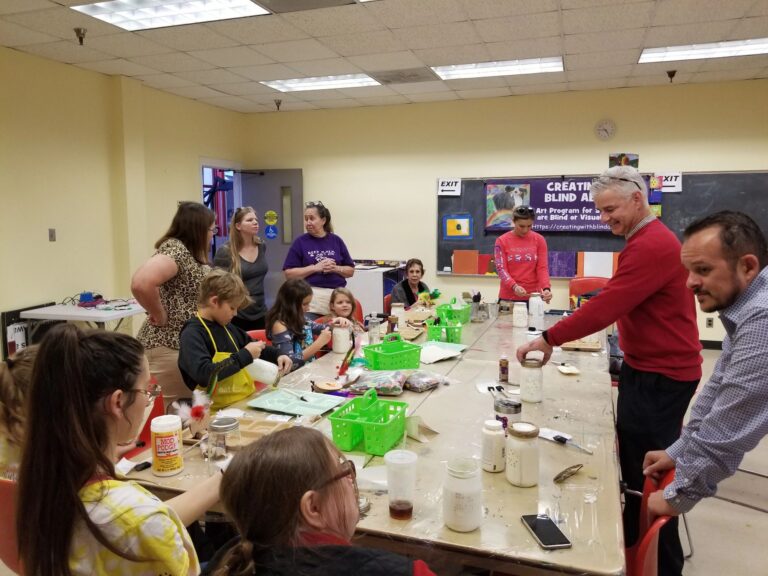 Artwork and artists from the Nov 2019 — We Are Thankful session at Creating With Blind Abandon.