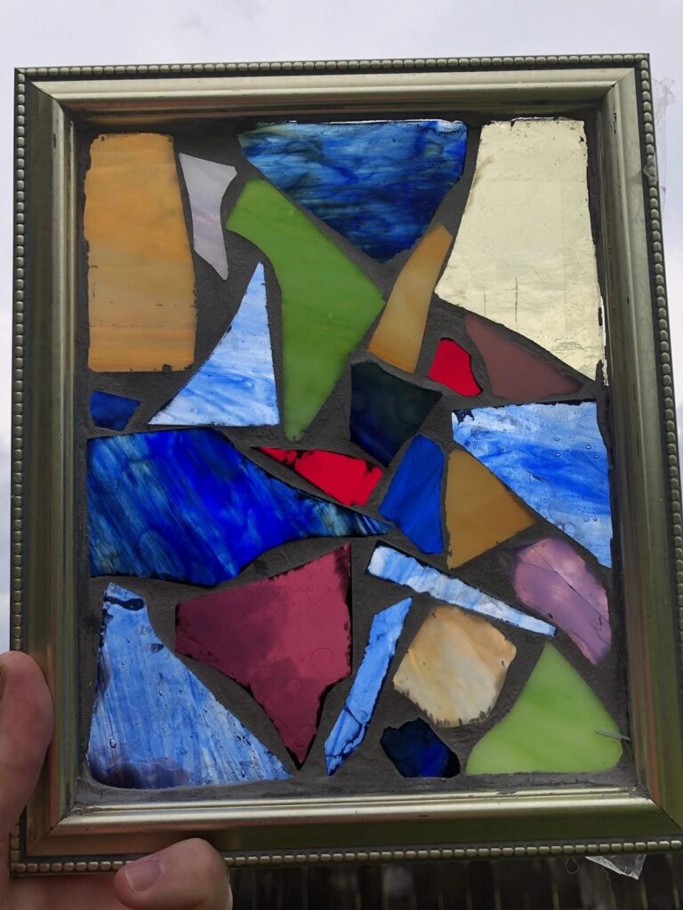 Artwork and artists from the July 2019 — Stained Glass with Rudy Anderson session at Creating With Blind Abandon.