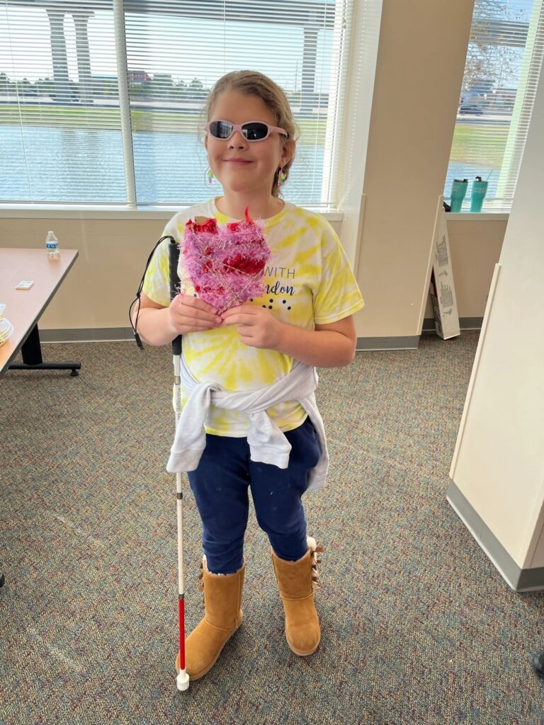 Artwork and artists from the February 2023 — Cinnamon Applesauce Valentines Ornaments session at Creating With Blind Abandon.