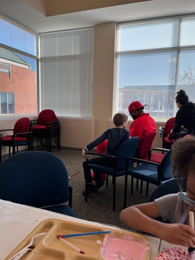 Artwork and artists from the February 2023 — Cinnamon Applesauce Valentines Ornaments session at Creating With Blind Abandon.