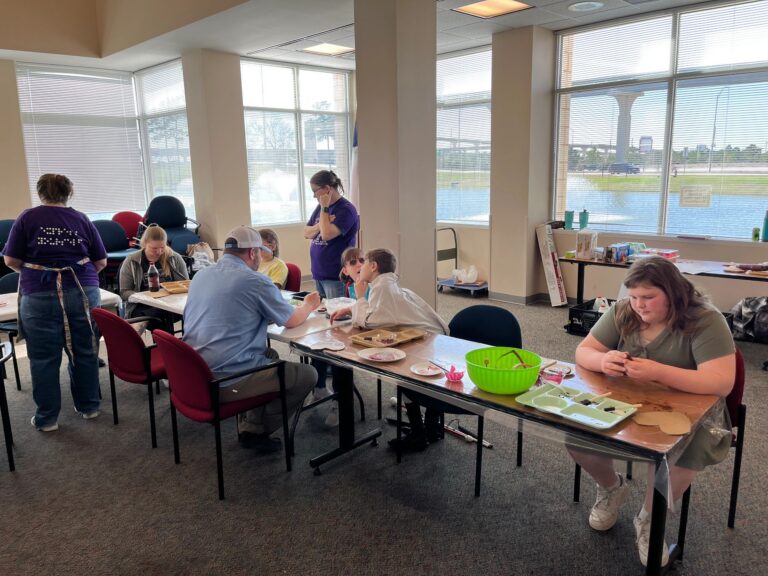 Artwork and artists from the February 2023 — Cinnamon Applesauce Valentines Ornaments session at Creating With Blind Abandon.